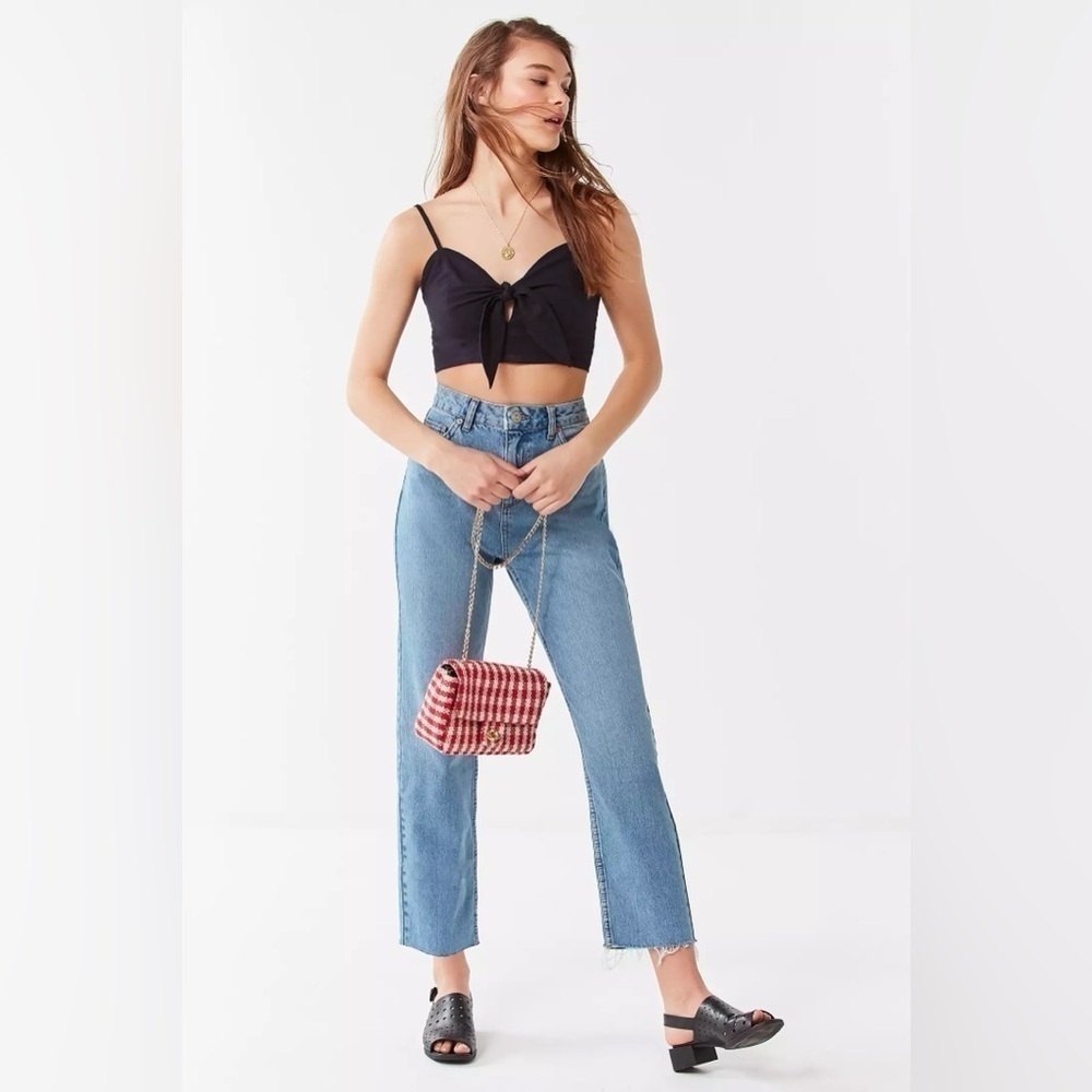 BDG Pax High-Rise Straight-Leg Jean, Size 27